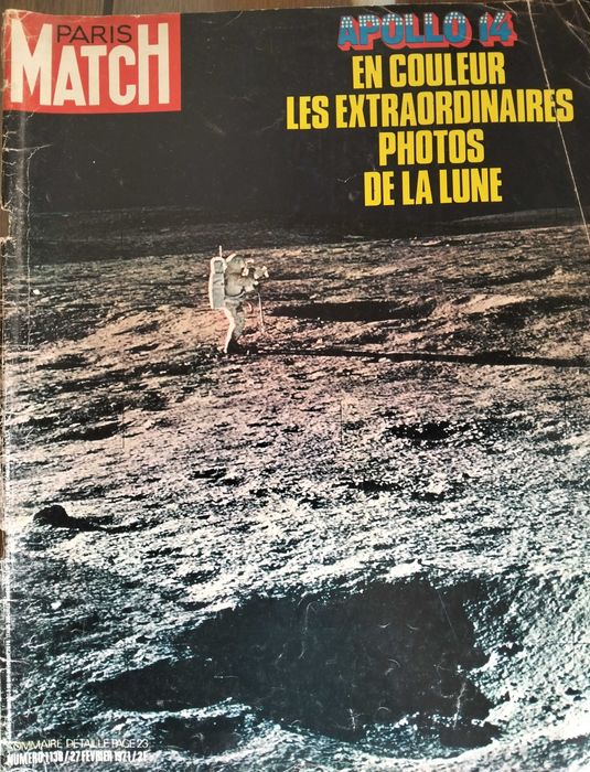 Paris Match número 1138 de 27 Fevereiro 1971