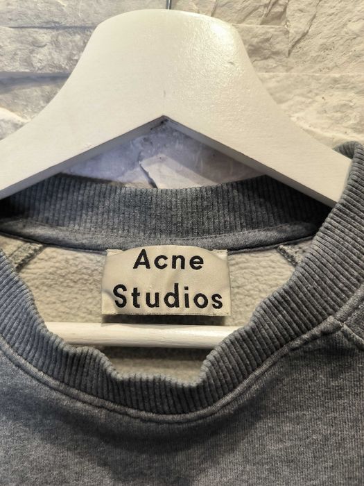 Sukienka Acne Studios Fiera FL Szara Damska Długa Bluza