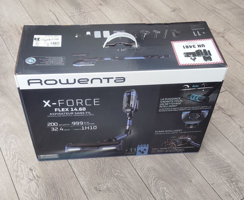 Коробка упаковка от пылесоса Rowenta X-Force Flex 14.60