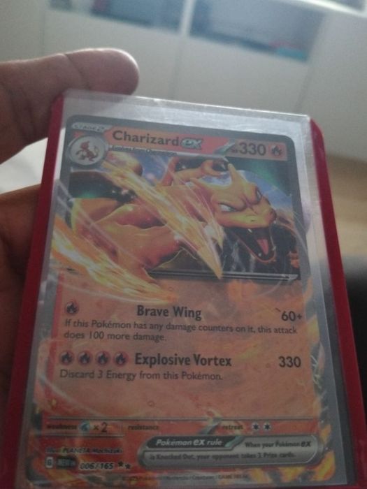 Cartas originais Charizards