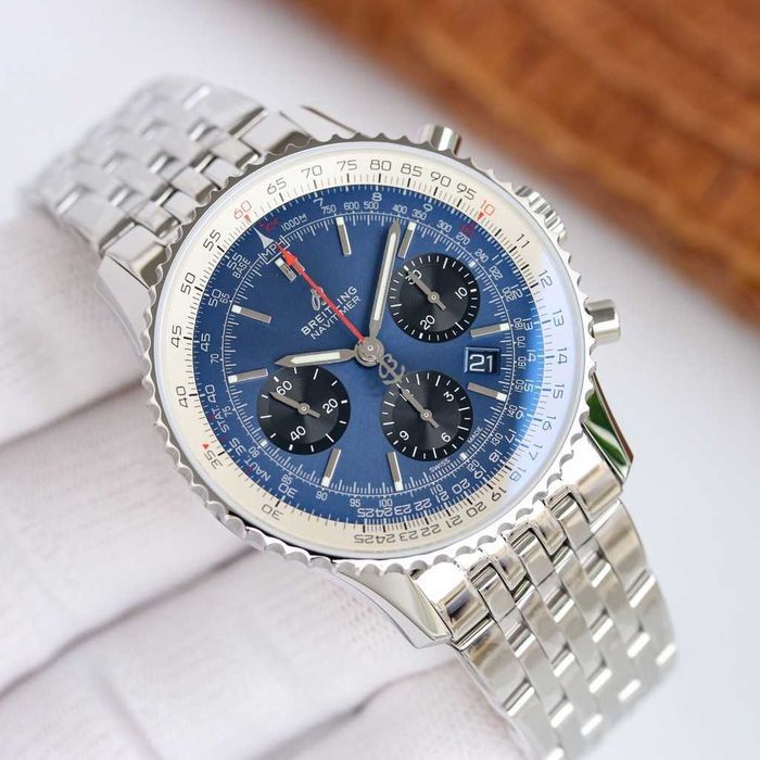 Годинник кварцовий Breitling Navitimer B01 Chronograph 43 AB0121211C1A1