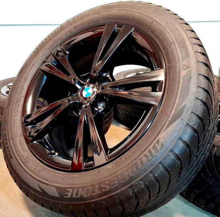 Koła Alufelgi BMW 17 cali 5x112 czarny połysk bardzo ładne! ZOBACZ!!!