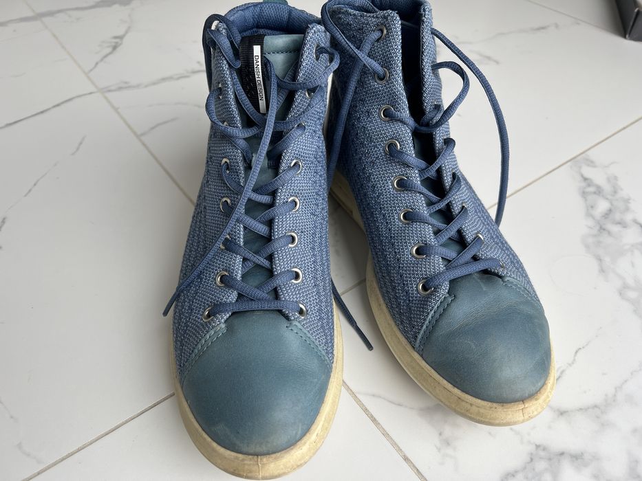 Ecco,ботінки 41р, шкіра +текстиль, демісезон, черевики