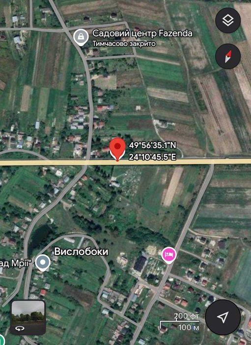 зем.ділянка під комерцію|Вислобоки|при дорозі