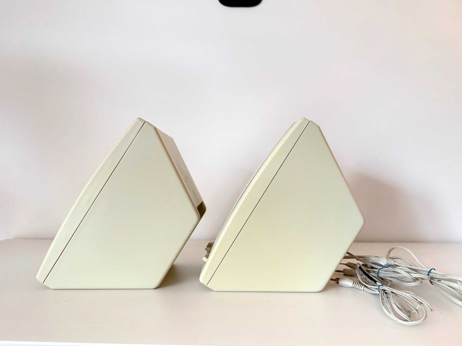 Encore P-120 duże głośniki komputerowe stare kolumienki retro