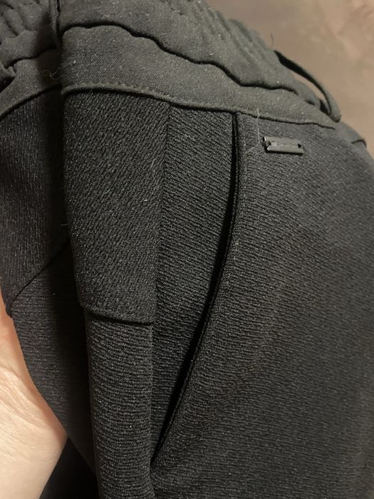 Брюки офісні чорні прямі