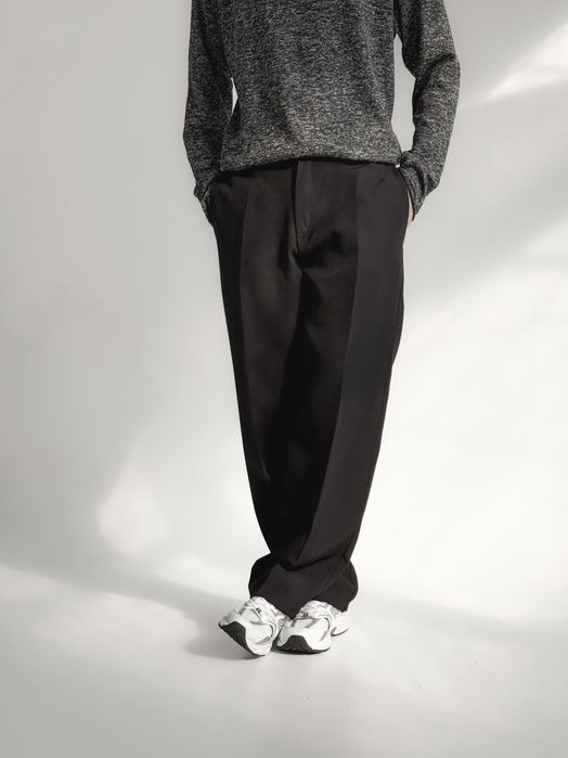 Брюки класичні широкі чоловічі Штани мужские классические оверсайз XL