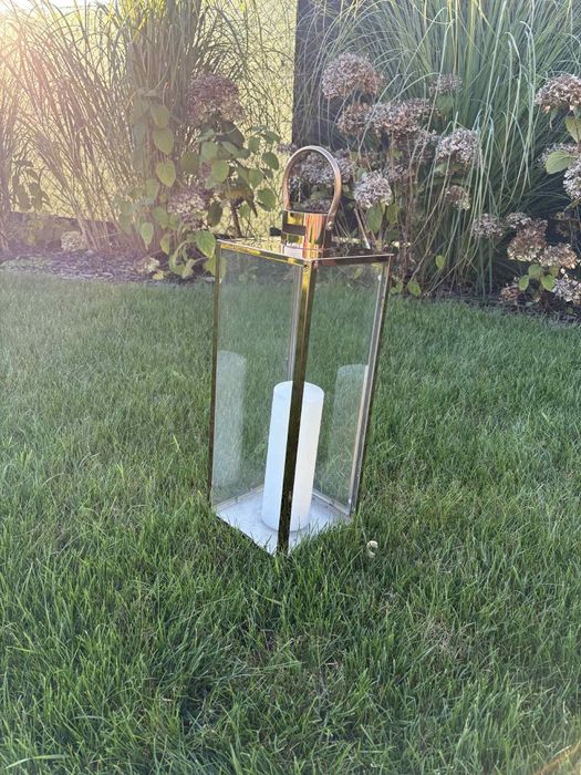 Latarenka lampion na taras do ogrodu Halloween świece Barcelona