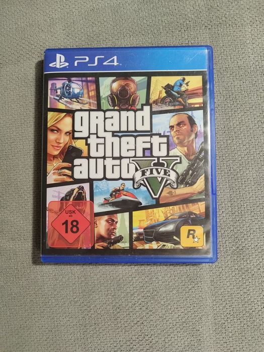 Диск GTA 5 плейстейшен 4