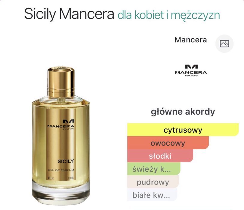 Mancera Sicily 120ml