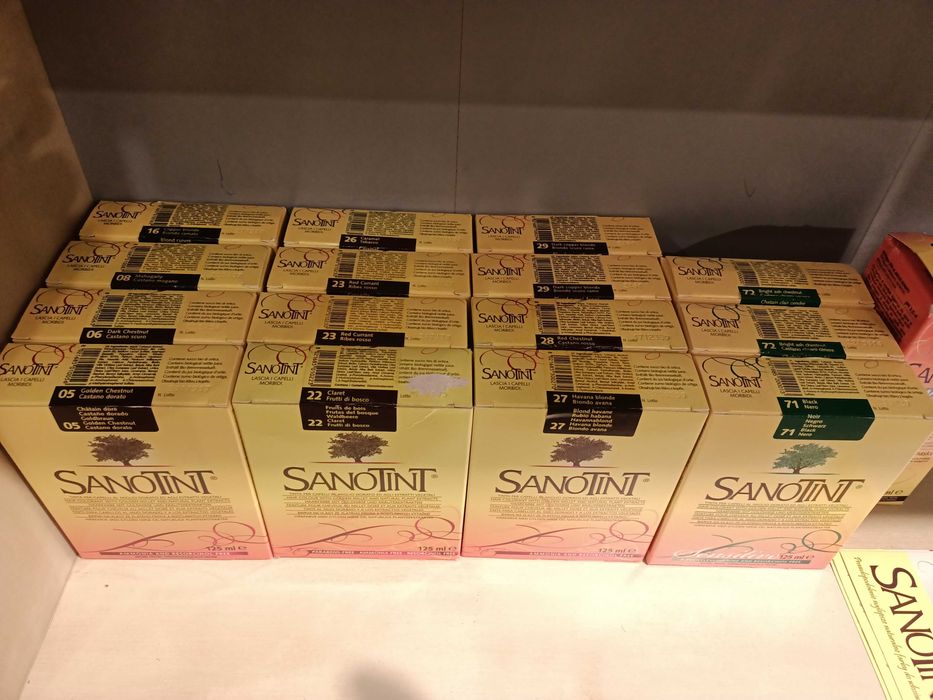 Farba farby do włosów Sanotint wyprzedaż Łódź