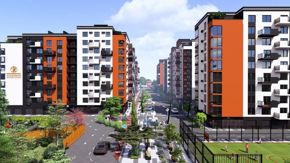 РОЗТЕРМІНУВАННЯ-Продаж 2 к квартири ЖК Скандинавія