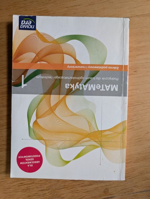 podręcznik matematyka klasa 1