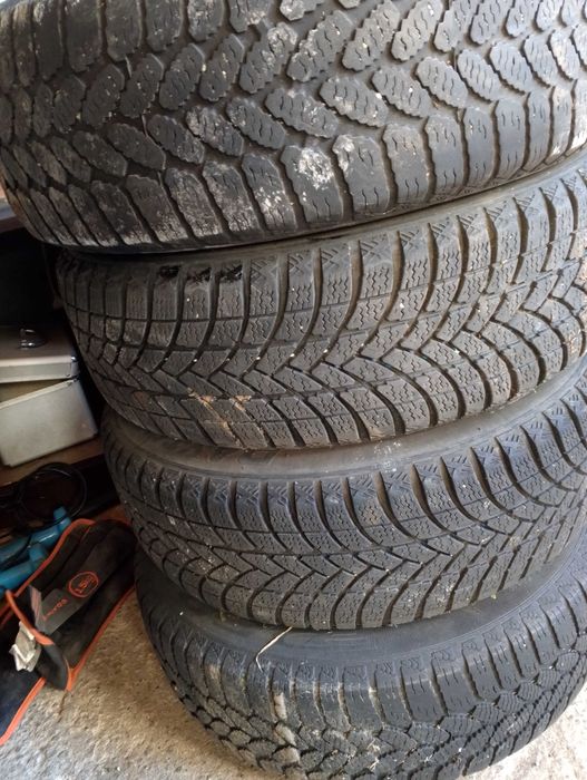 komplet opony zimowe 14 + alufelgi fiat