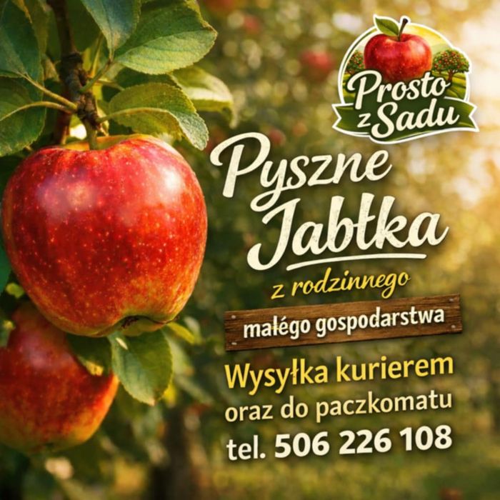 Jablka prosto z sadu!