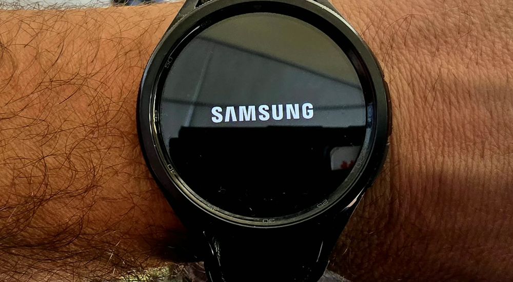 Smartwatch Samsung com aro rotativo  como novo