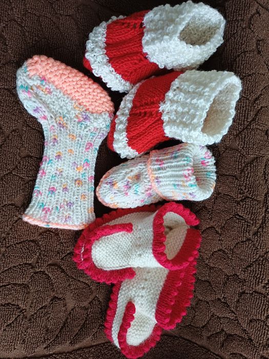 Шкарпетки пінетки носки вязані універсальні теплі комфортні