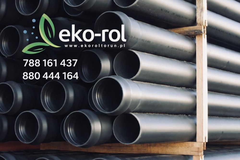 Rury ciśnieniowe PVC-U 160 x 6,2 PN10 6 metrów / InstalPlast Łask