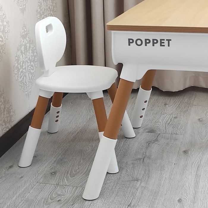 Столик мультивуди 3 в 1 Poppet  Дитячий столик Детский стол