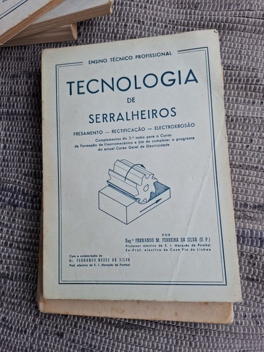Livros em bom estado tecnologia serrelharia