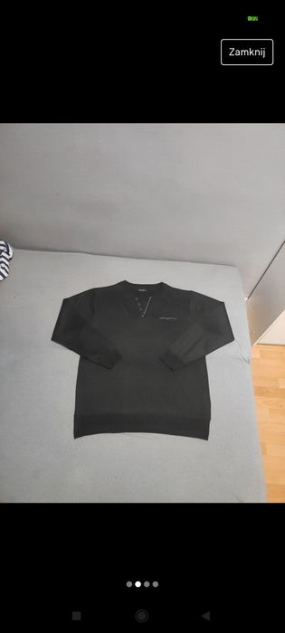 Sweterek czarny 4xl