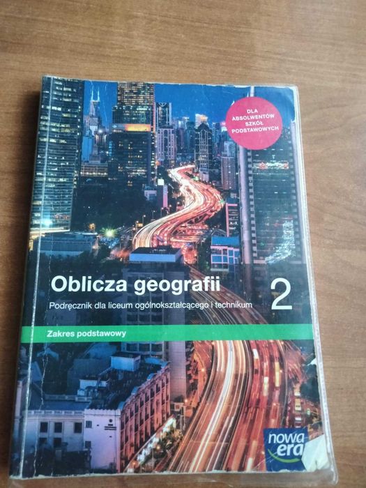 podręcznik do geografii dla klas 2 liceum