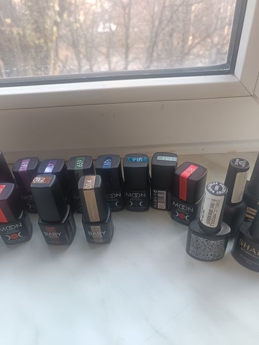 Гель лаки нові МООN