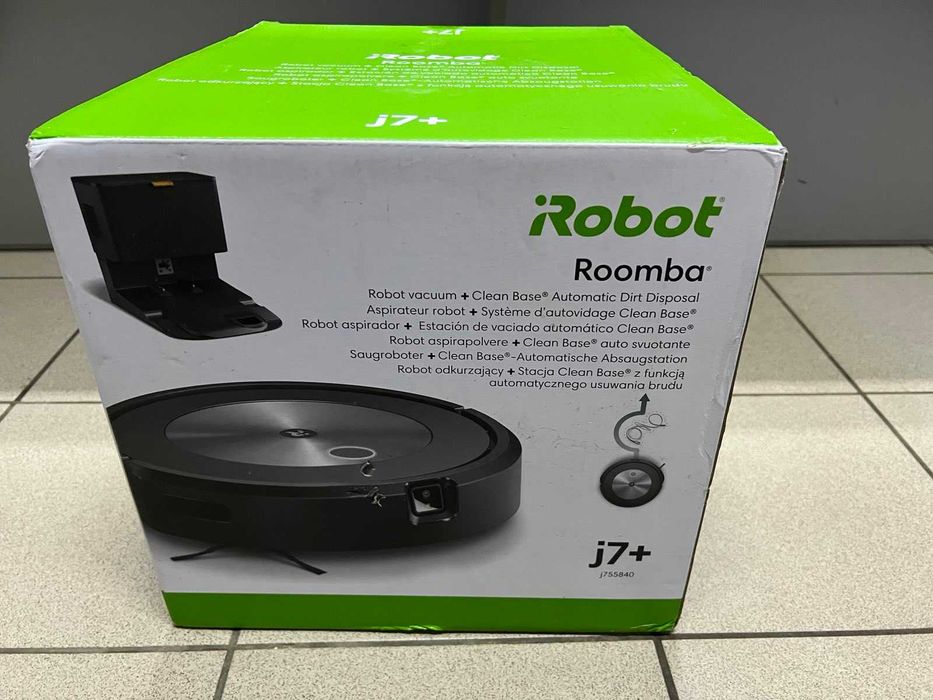 Робот-пылесос iRobot Roomba J7+ j755840 НОВЫЙ!