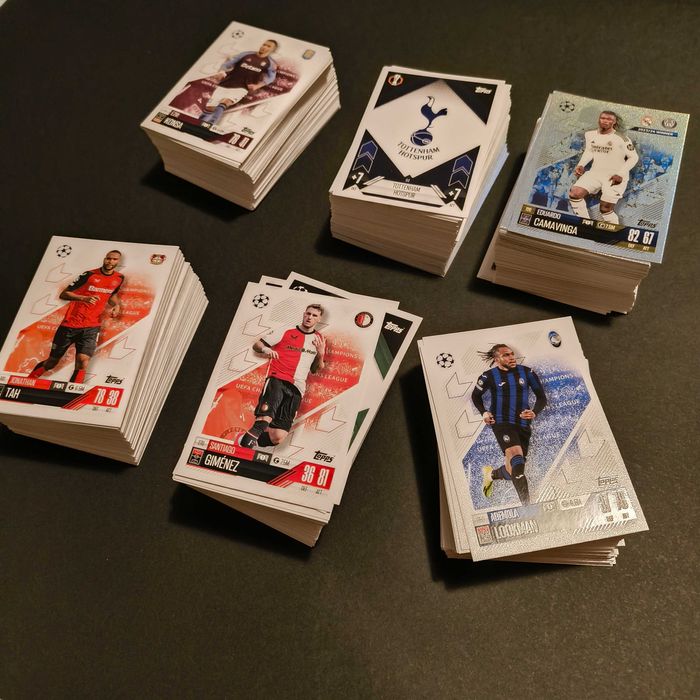 Lote 500 Cartas  Topps Match Attax 24/25