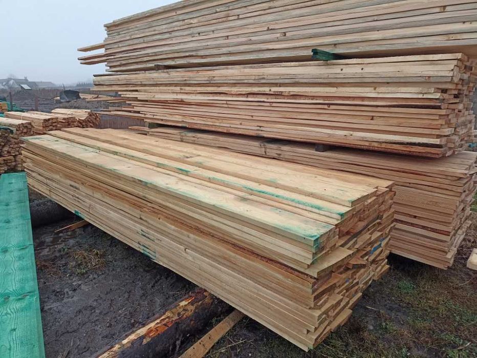 Więźba dachowa, deski szalunkowe