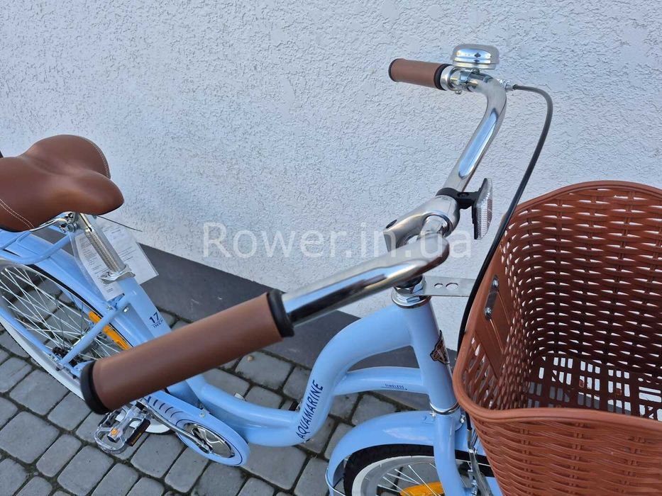 Велосипед дамка з корзиною Dorozhnik AQUAMARINE ST 26" BH рама-17" тем