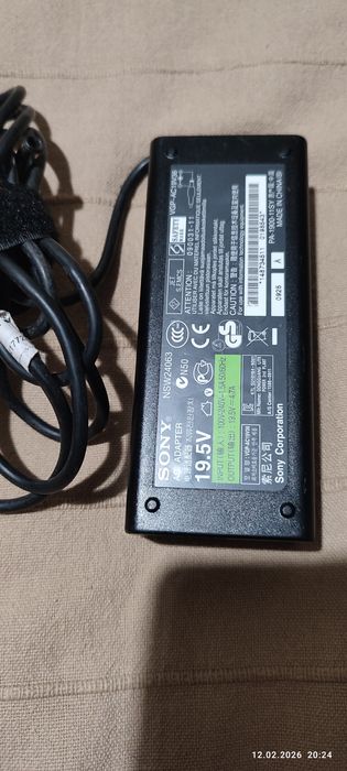 зарядний Sony пристрій (адаптер змінного струму) для ноутбука Sony