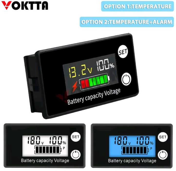 Індикатор ємності батареї від 0-до 100 вольт