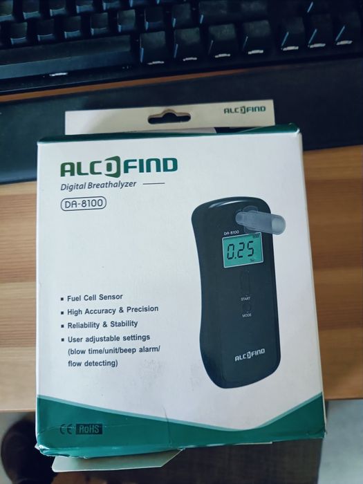 Alkomat Alcofind DA-8100
