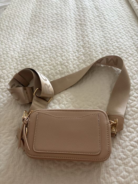 Mala a tiracolo beje