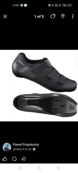 Buty i padały Shimano- tylko w komplecie