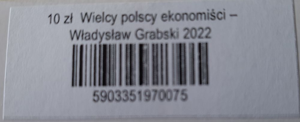 10zł Władysław Grabski