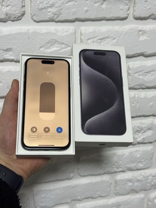 iPhone 15 Pro 128GB Black Titanium айфон
