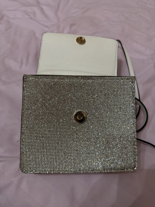 Сумка Aldo зі стразами(біла)