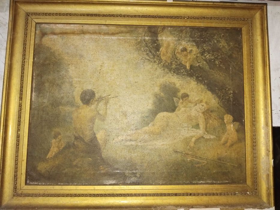 Pintura Tela Emoldurada