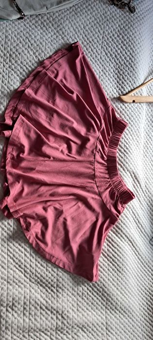 Spódnico-spodenki różowe high waist Fancy S-M
