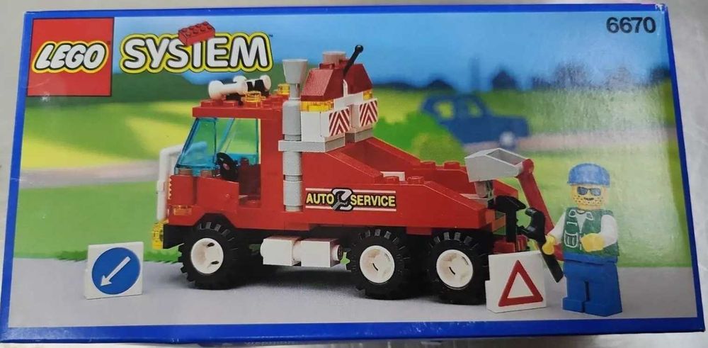 LEGO 6670 Rescue Rig Holownik pudełko instrukcja + 6400/6406 Go Kart