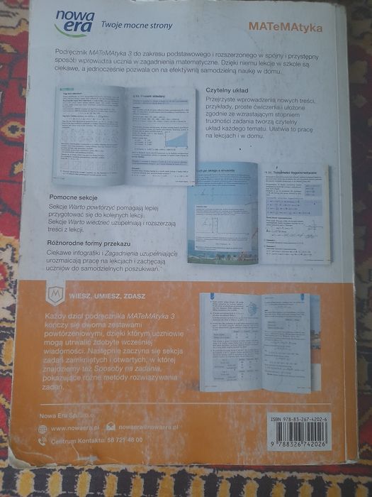 Podręcznik MATeMAtyka 3