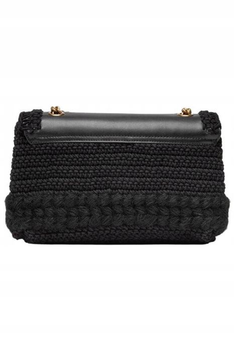Torebka Pinko Love Classic Puff Crochet czarna