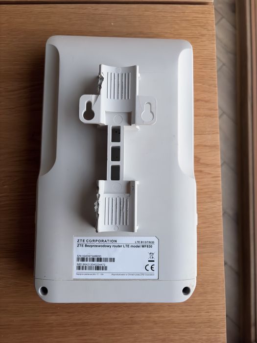 Antena zewnetrzna + router play zte LTE