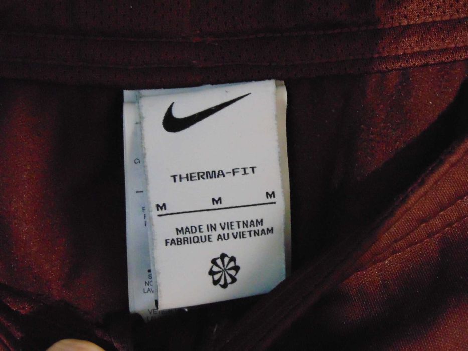Nike - męskie dresy, rozmiar M, kolor rdzawo-brązowy