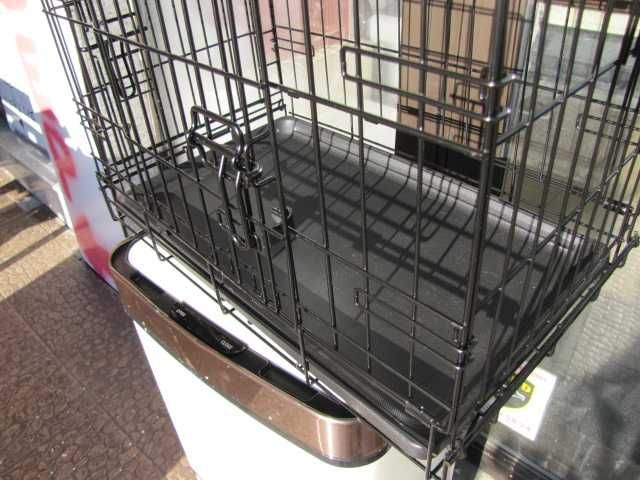 Klatka dla psa metalowa z dnem transporter długość ok. 58 cm