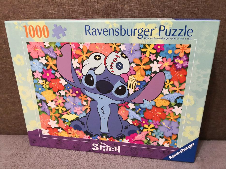 NOWE Puzzle Ravensburger Stitch 1000 70x50 cm