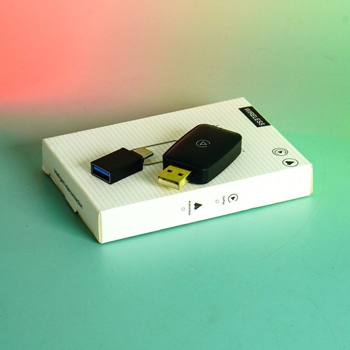 Адаптер беспроводной адаптер Carplay Android Auto Smart Dongle Plug an