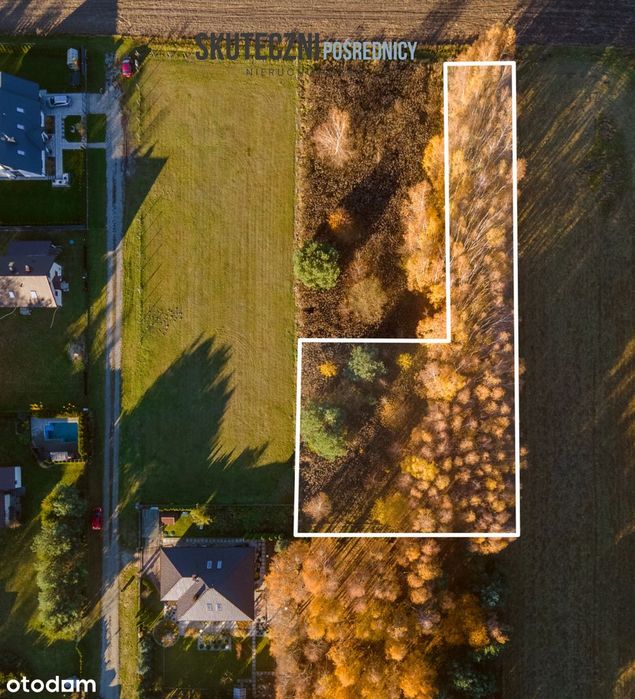 Duża działka budowlana z Mpzp w spokojnej okolicy